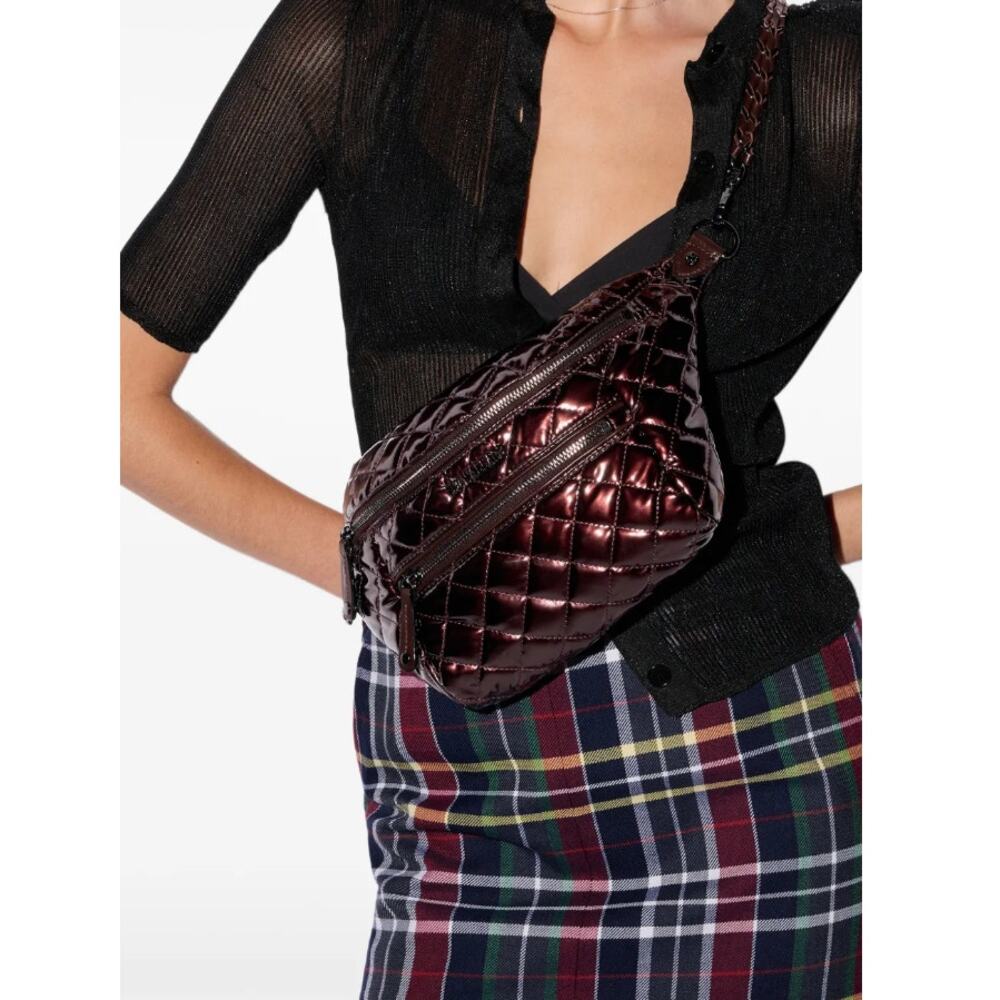 MZ Wallace Bordeaux Crosby Small Crossbody Sling Bag - Picture 10 of 10